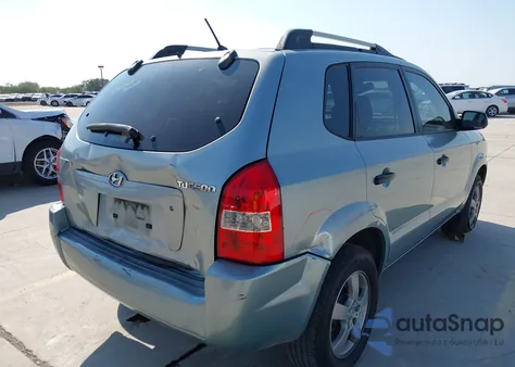 2007 Hyundai Tucson Gls z USA, uszkodzony, nr VIN KM8JM12B67U649121